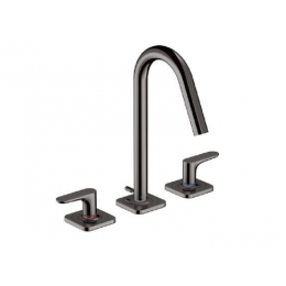 Смеситель для раковины, Hansgrohe, Axor Citterio M, цвет-полированный черный хром