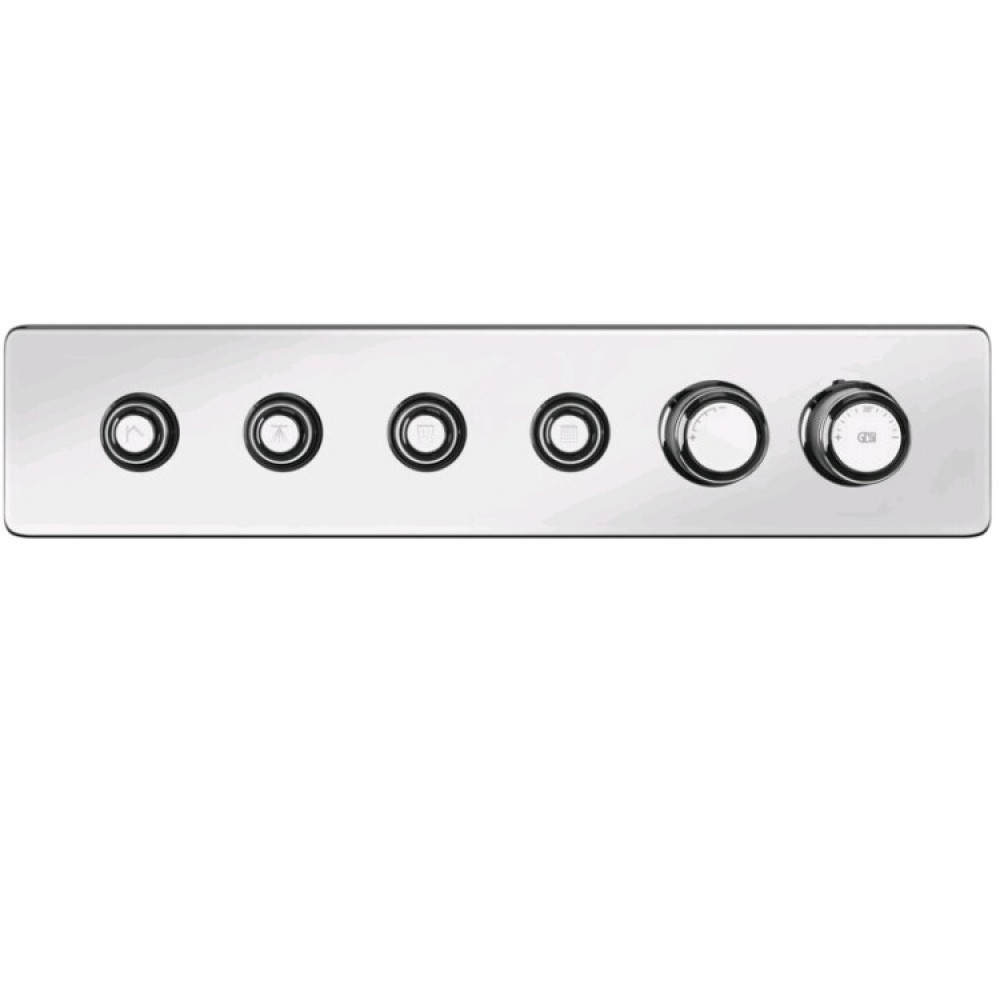 Смеситель для душа, Gessi, Hi-Fi Eclectic, на 4 потребителя, цвет-хром