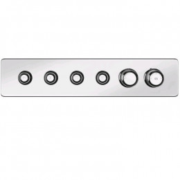 Смеситель для душа, Gessi, Hi-Fi Eclectic, на 4 потребителя, цвет-хром