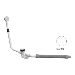 Слив-перелив, Bette, BetteMono Silhouette, для ванны, автоматический (Click-clack), цвет-Snow