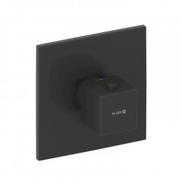 Смеситель для душа, Kludi, DECUS, на 1 потребитель, цвет-черный матовый (Matt Black, Nero Opaco)