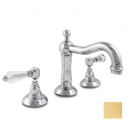 Смеситель для раковины, Nicolazzi, Half Dome Crystal, цвет-золото