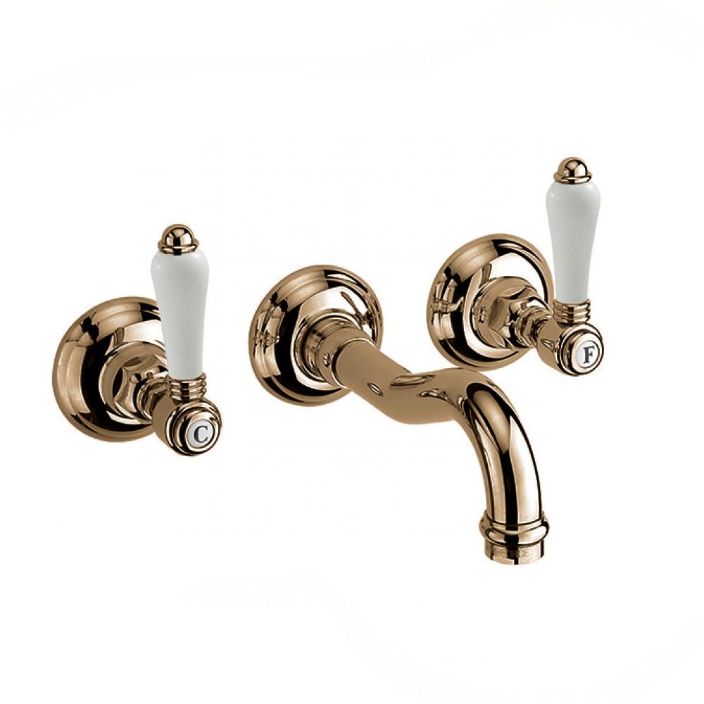 Смеситель для раковины, Nicolazzi, P.Mont Blanc, цвет-Bronzed Plated