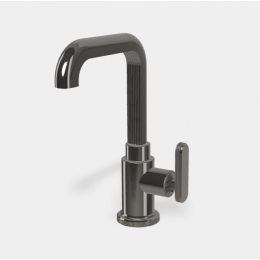 Смеситель для раковины, Fima Carlo Frattini, Park Lane, цвет-хром черный (Black Chrome, Polished Black chrome)