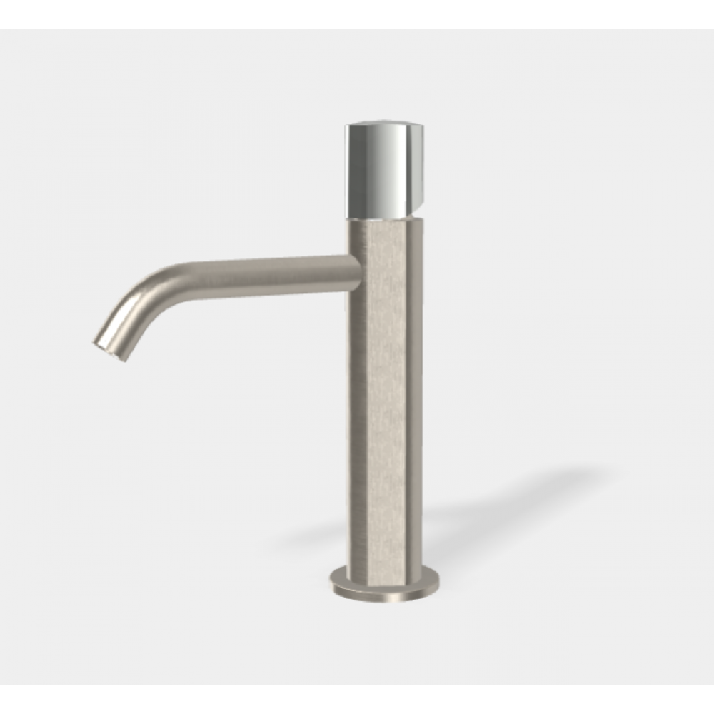 Смеситель для раковины, Fima Carlo Frattini, So, цвет-брашированный никель