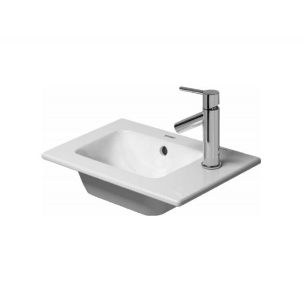 Раковина, Duravit, ME by Starck, шгв 430*300*150, отверстия для смесителя-1, цвет-белый