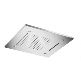 Верхний душ, Almar, Chromotherapy, 500*500, цвет-Stainless Steel Mirror (Товар заказной, возврату не подлежит)