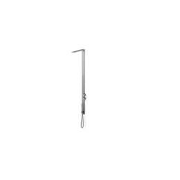 Душевая стойка, Fantini, MilanoSlim, цвет-матовая натуральная сталь