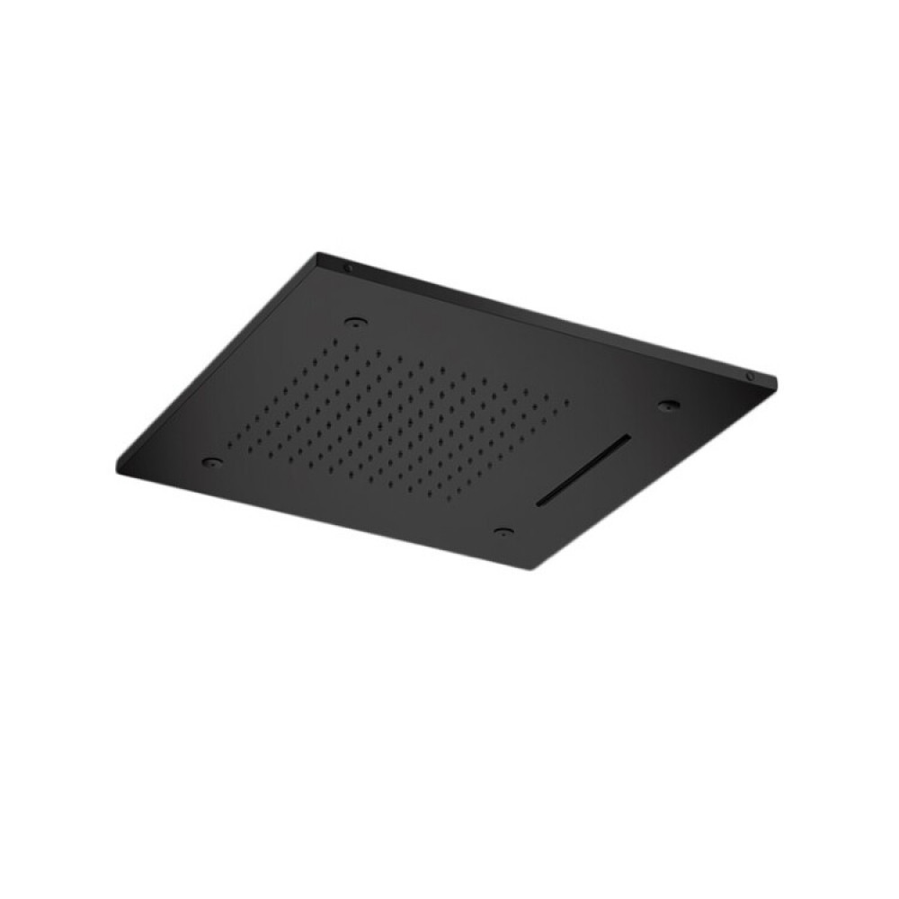 Верхний душ, Almar, Chromotherapy, 500*500, цвет-черный матовый (Matt Black, Nero Opaco) (Товар заказной, возврату не подлежит)