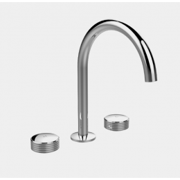 Смеситель для раковины, Fima Carlo Frattini, Texture Collection, H COLLECTION, цвет-золото брашированное