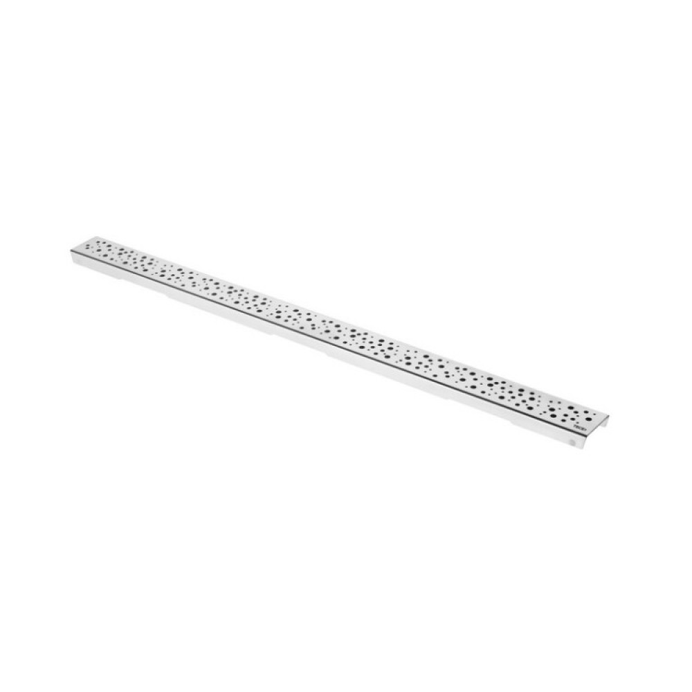 Дизайн-решетка, TECE, TECEdrainlinе, drops. 1500, цвет-нержавеющая сталь матовая