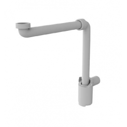 Сифон, Moma, трубный, цвет-белый