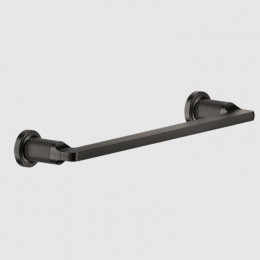 Полотенцедержатель, Gessi, Inciso, шгв 341*77*41, цвет-Black Metal Brushed PVD
