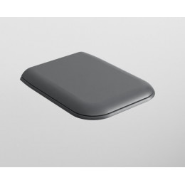 Сиденье для унитаза, Cielo, Shui Comfort, шг 375*470, цвет-Lavagna