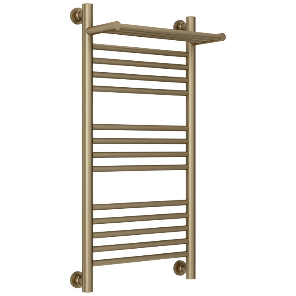 Полотенцесушитель, Сунержа, Богема +, с 1 полкой, шгв 450*213*862, цвет-золотой шёлк