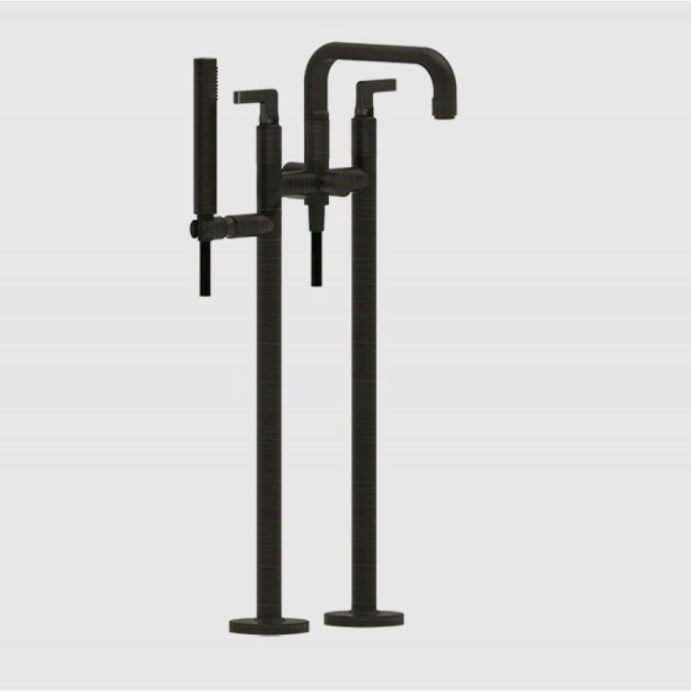 Смеситель для ванны и душа, Gessi, Inciso, цвет-Aged Bronze