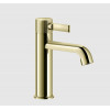 Смеситель для раковины, Gessi, Inciso, цвет-Brass PVD