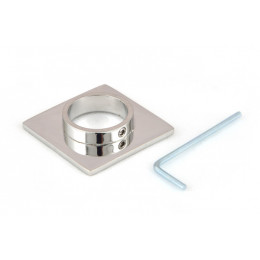 Отражатель, Сунержа, SQUARE S, материал-нержавеющая сталь, цвет-сталь