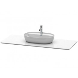 Столешница, Duravit, Luv, шгв 1388*595*20, цвет-белый структурный