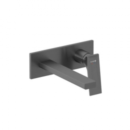 Смеситель для раковины, Kludi, DECUS, цвет-сталь оружейная