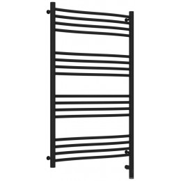Полотенцесушитель, Сунержа, Флюид 3.0, шгв 632*80*1124, нижнее справа, МЭМ, цвет-чёрный матовый
