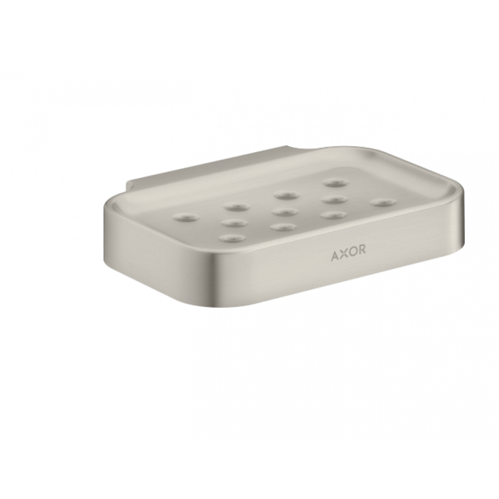 Мыльница, Axor, Axor Universal Circular, шгв 127*90*21 мм, цвет-под сталь