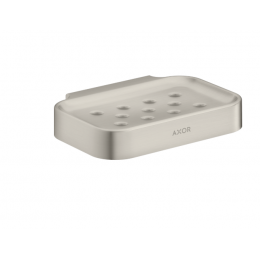 Мыльница, Axor, Axor Universal Circular, шгв 127*90*21 мм, цвет-под сталь