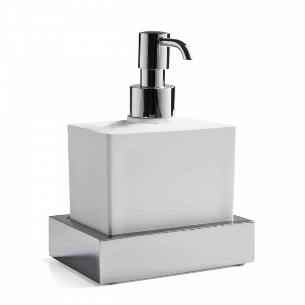Дозатор для жидкого мыла, 3SC, SK 3.0, шгв 120*90*180, цвет дозатора-хром