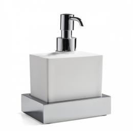 Дозатор для жидкого мыла, 3SC, SK 3.0, шгв 120*90*180, цвет дозатора-хром