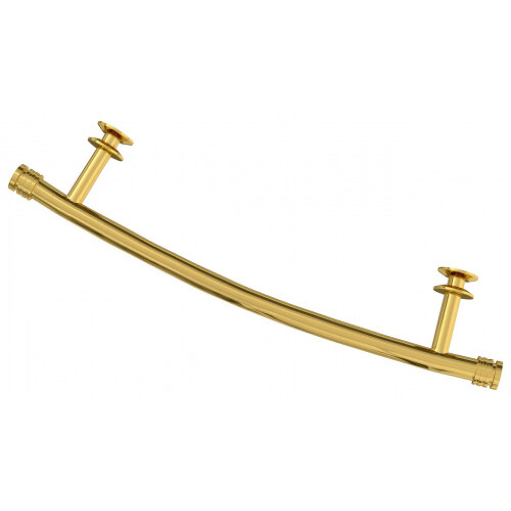 Полка выгнутая, Сунержа, материал-нержавеющая сталь, цвет-золото