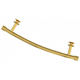 Полка выгнутая, Сунержа, материал-нержавеющая сталь, цвет-золото