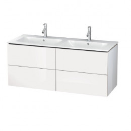 Тумба под раковину, Duravit, L-Cube, шгв 1290*481*550, раковина-необходимо заказать, цвет-белый глянцевый