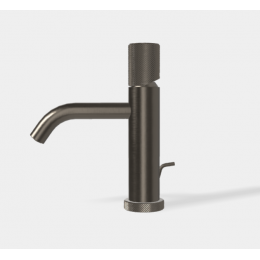 Смеситель для раковины, Fima Carlo Frattini, Spillo Tech,  G COLLECTION, цвет-брашированный черный хром