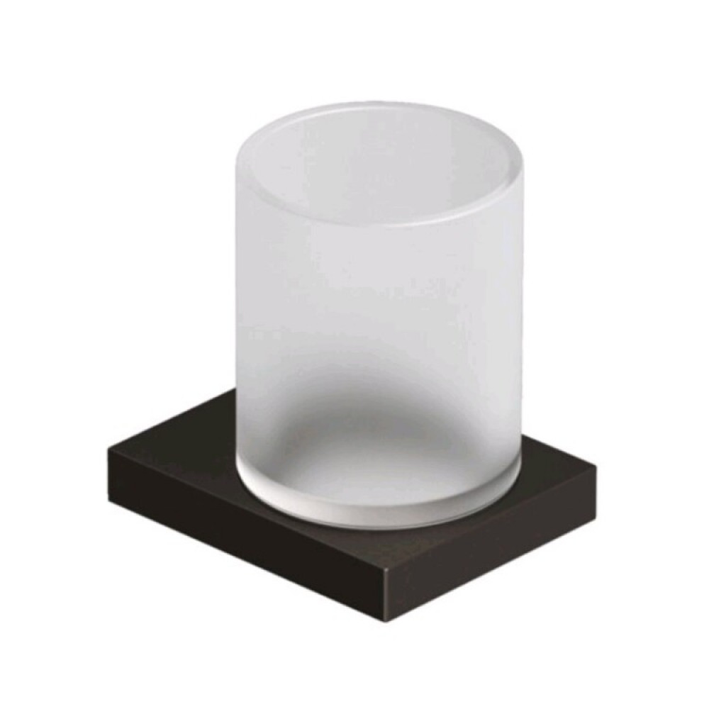 Стакан, Kludi, VELA C, шгв 78*96*100, цвет-сталь оружейная