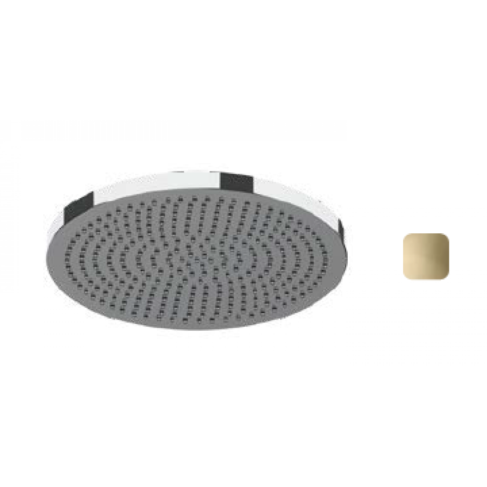 Верхний душ, Almar, Velvet, 232*232, цвет-Gold Polished PVD (Товар заказной, возврату не подлежит)