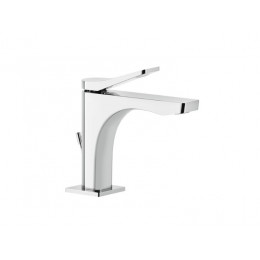 Смеситель для раковины, Gessi, Rilievo, цвет-Copper PVD