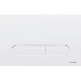 Клавиша смыва, Duravit, DuraSystem, для унитаза, шгв 230*6,5*150,5, цвет-белый