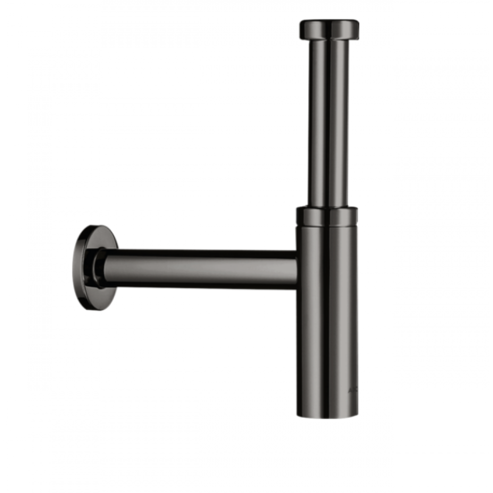 Сифон, Axor, Flowstar S, бутылочный, 1 1/4", цвет-полированный черный хром