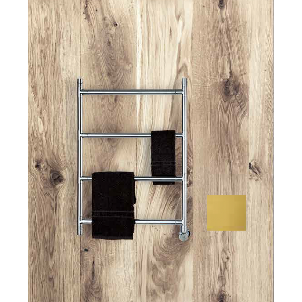 ТРЕБУЕТСЯ СОГЛАСОВАНИЕ!!! Полотенцесушитель, Margaroli, Sereno, шгв 380*105*704.5, Box, цвет-Brushed Gold