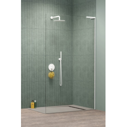 Душевая перегородка Radaway, Modo SL II, шв 1000*2000, правосторонняя, цвет фурнитуры-белый, цвет стекла-прозрачный, Easy Clean