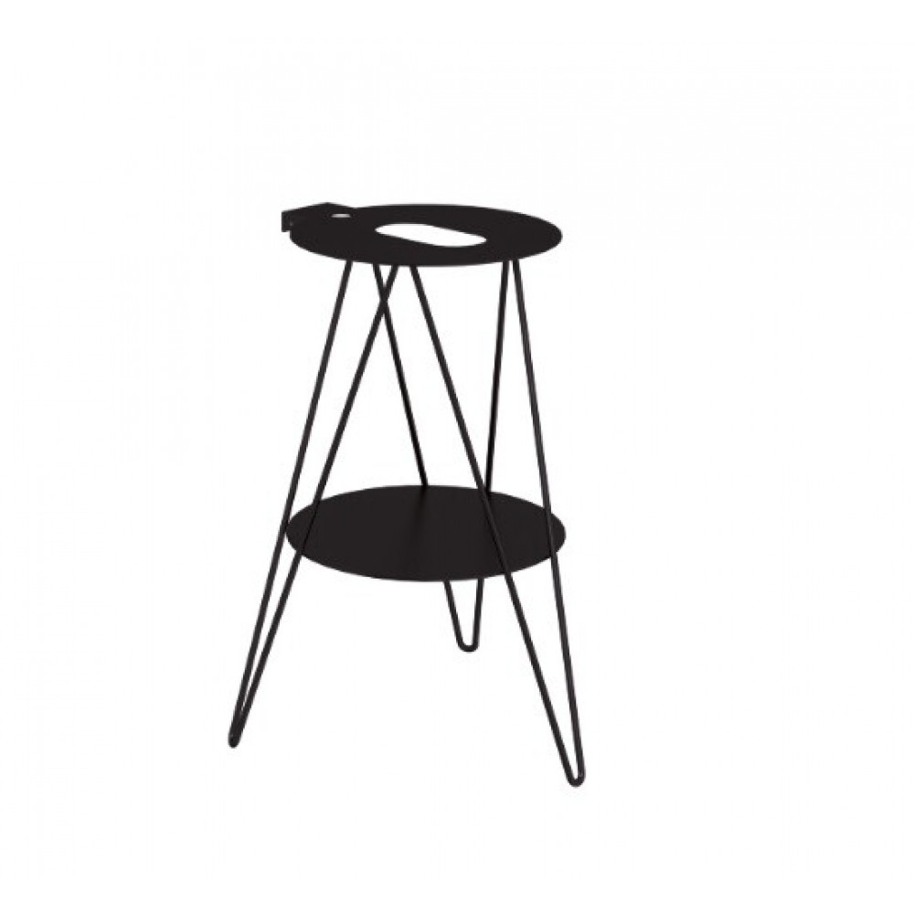 Консоль, Scarabeo, Gustav, шгв 520*520*760, цвет-черный матовый