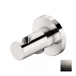 Шланговое подсоединение, Ritmonio, цвет-Brushed Black Chrome