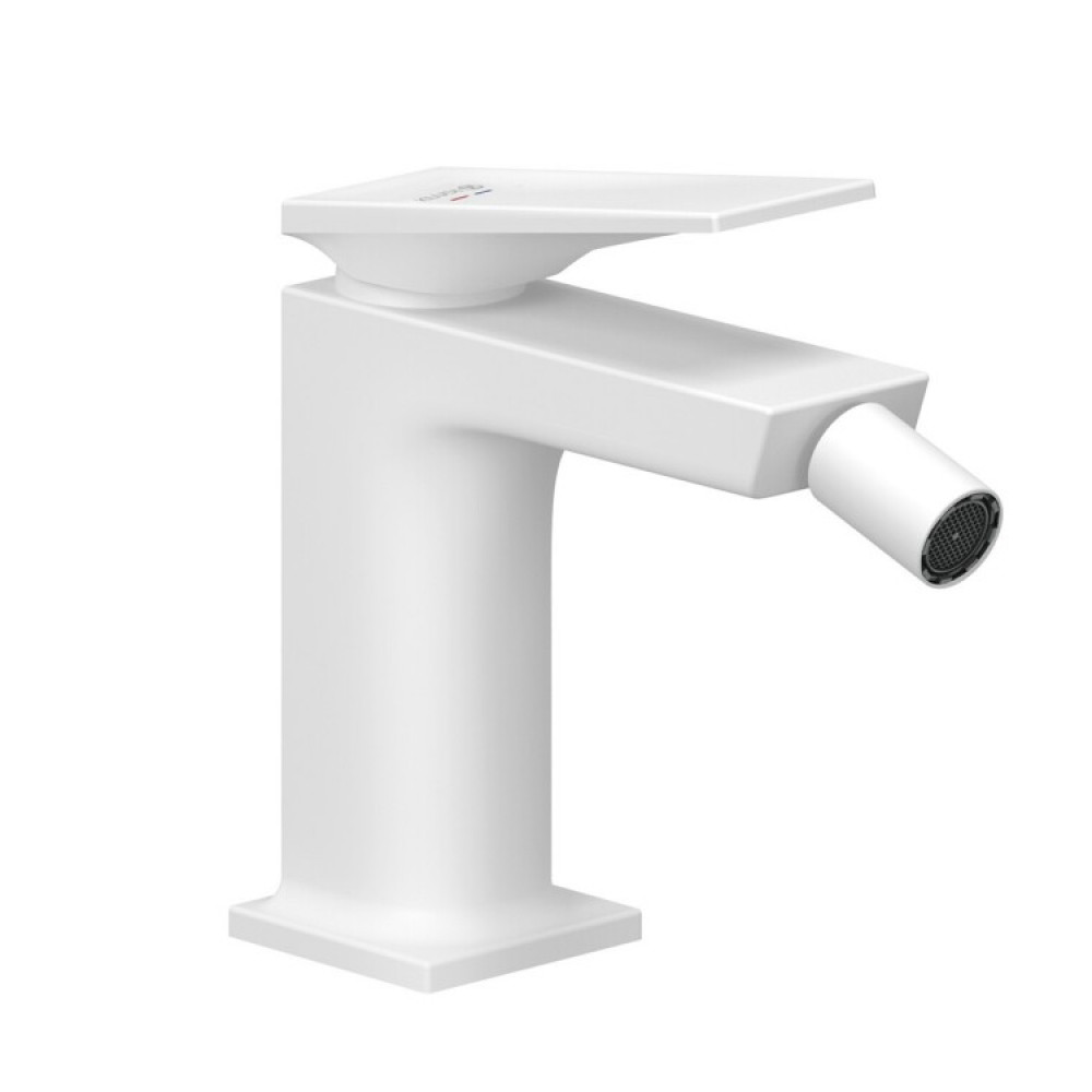 Смеситель для биде, Kludi, DECUS, цвет-белый матовый (Matt White, Bianco Opaco)