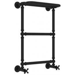 Полотенцесушитель, Сунержа, Ренессанс 1386, шгв 472*246*733, нижнее, цвет-черный матовый