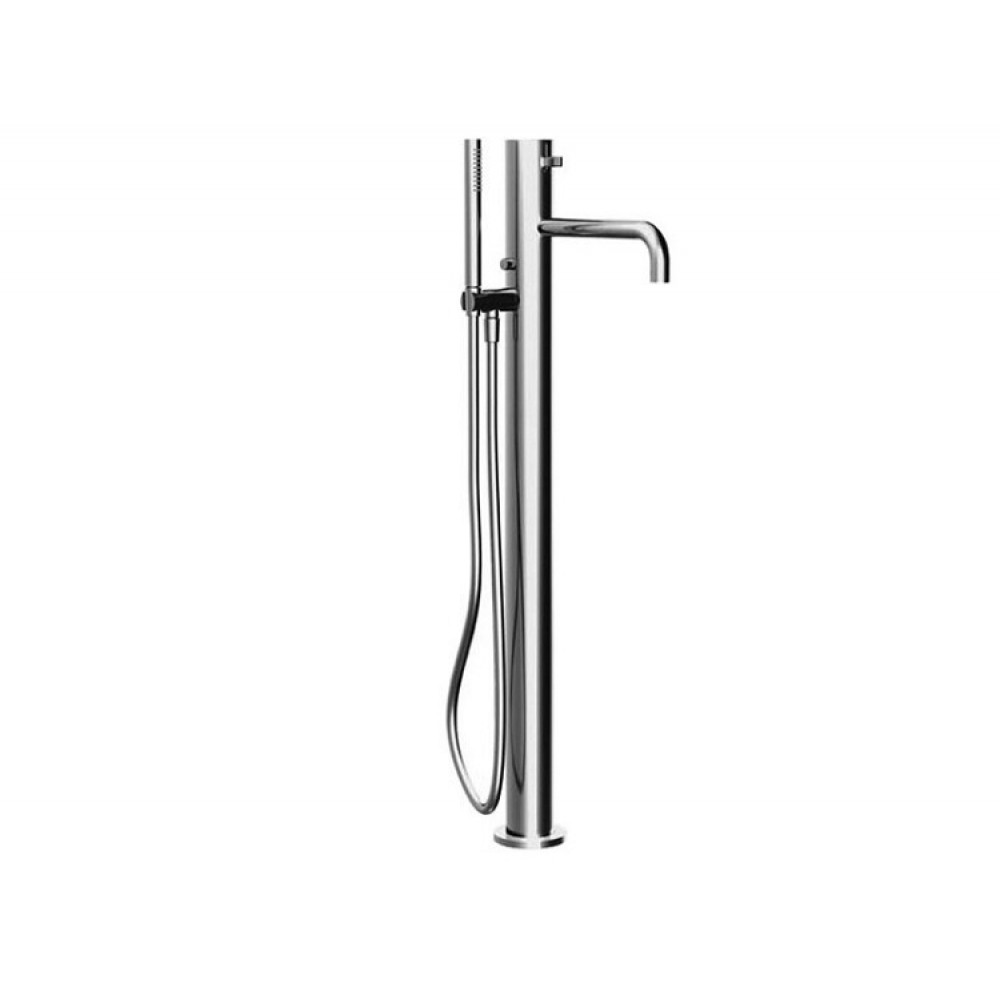 Смеситель для ванны и душа, Fantini, AF/21 FUKASAWA, цвет-Matt Gun Metal PVD