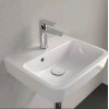 Раковина, Villeroy&Boch, O'Novo, шг 450*370, отверстия для смесителя-1, Clean Plus, AntiBac, цвет-альпийский белый (белый Alpin)