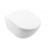 Унитаз, Villeroy&Boch, Subway 3.0, подвесной, шгв 370*560*360, CeramicPlus, цвет-альпийский белый
