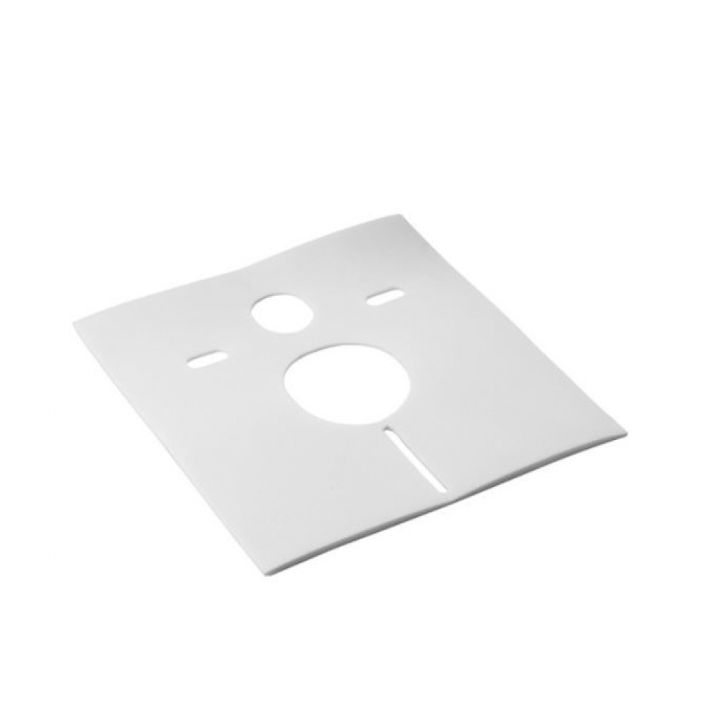 Комплект шумоизоляции для подвесного унитаза и биде, Duravit, цвет-белый