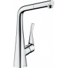 Смеситель для кухни, Hansgrohe, Metris M71, Eco, sBox, цвет-хром