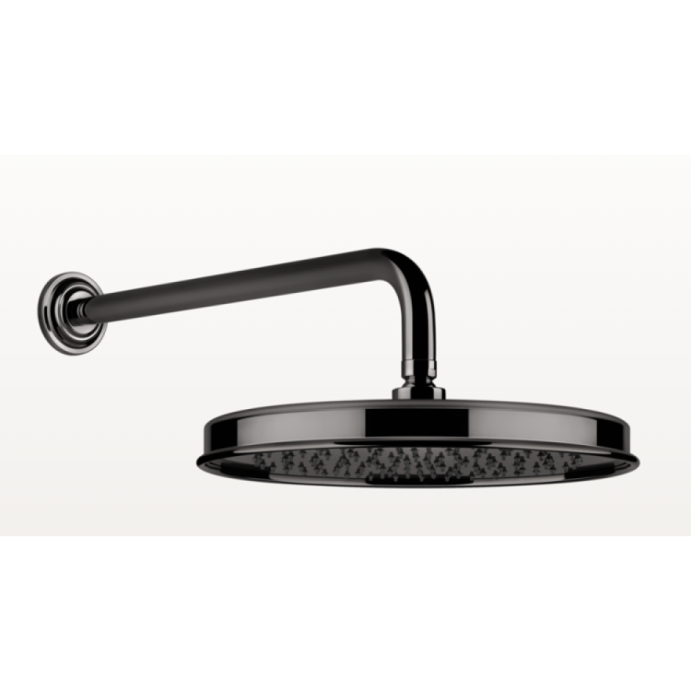 Верхний душ, Gessi, VENTI20, 300*300, цвет-Black Metal PVD